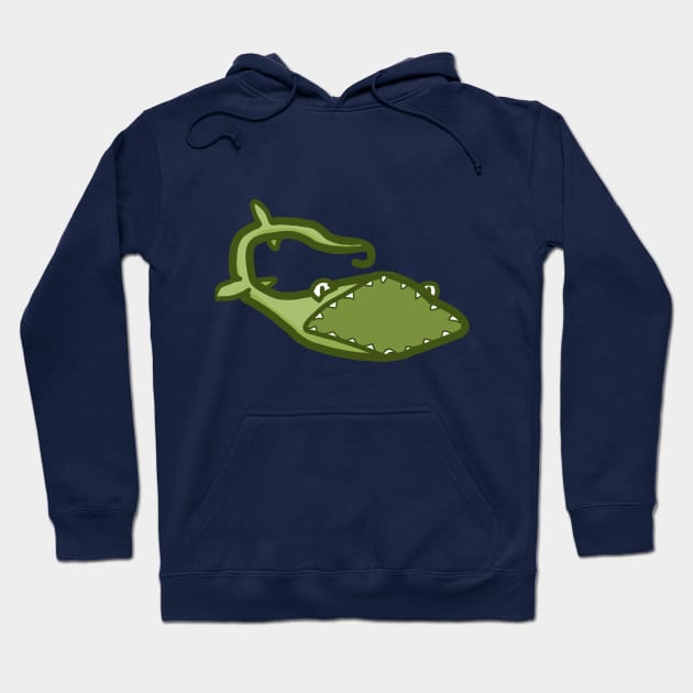 Pelican Eel Hoodie by themanyartsofknight